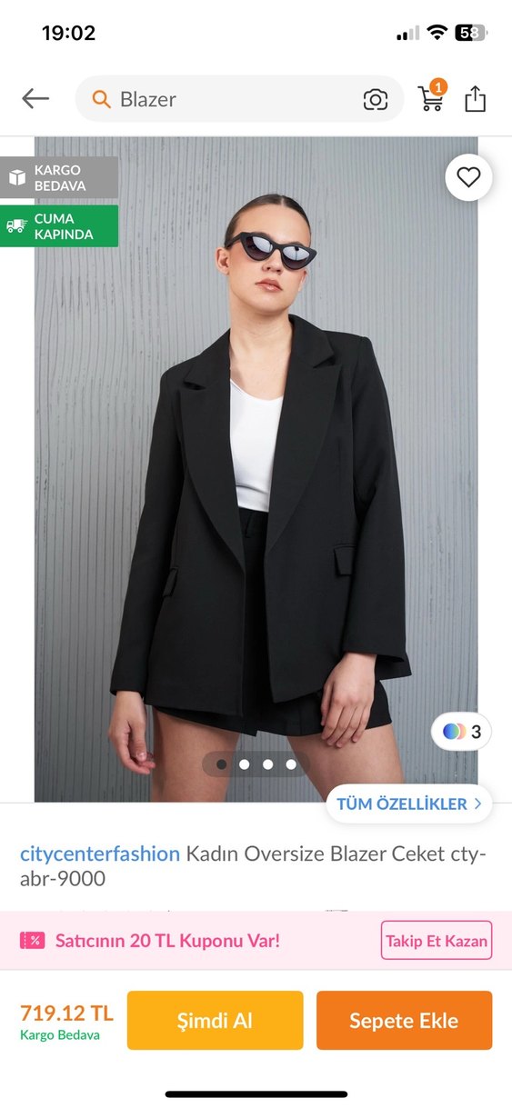 Trendyol blazer - Görsel 3