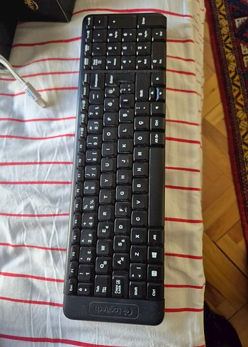 Logitech Siyah Klavye - Görsel 2