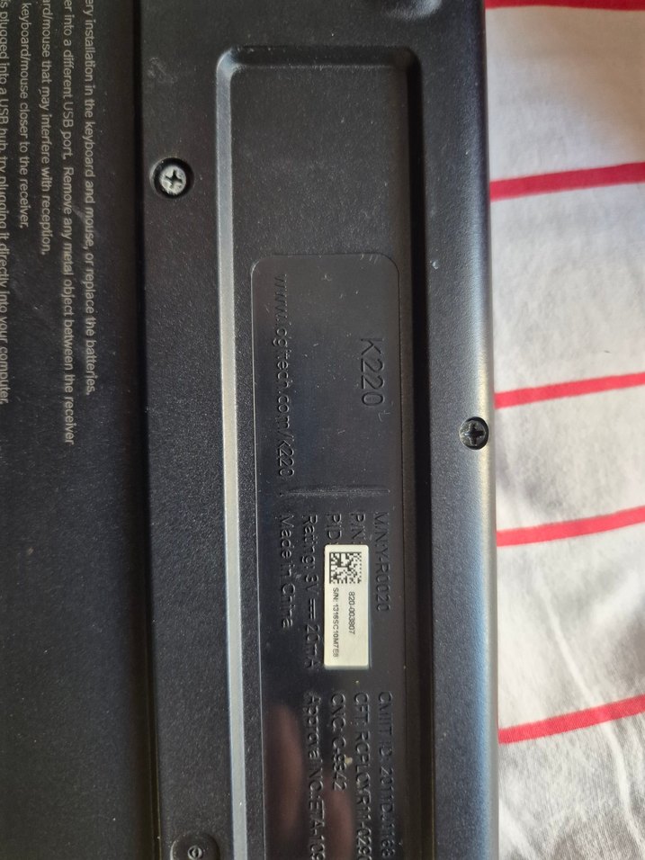 Logitech Siyah Klavye - Görsel 5