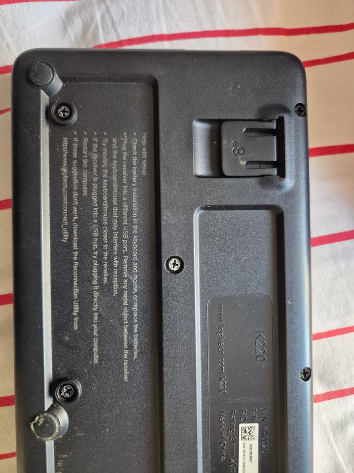 Logitech Siyah Klavye - Görsel 4