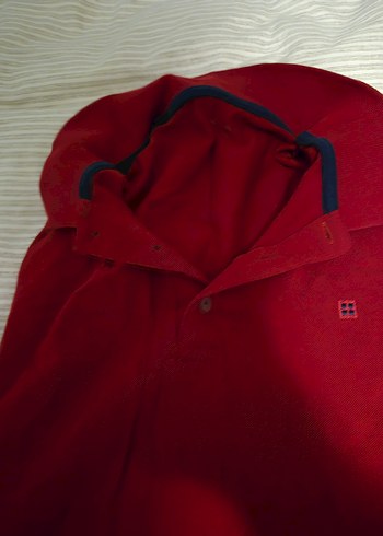 avva bordo Erkek Polo Tişört - Görsel 2