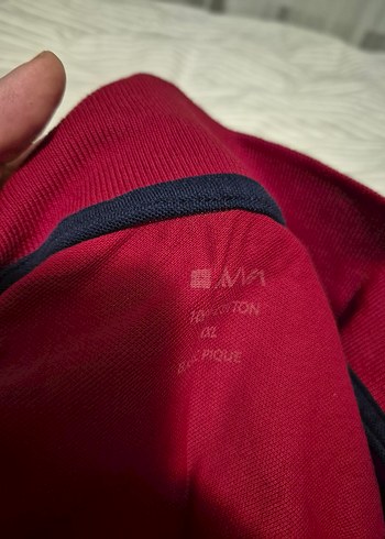 avva bordo Erkek Polo Tişört - Görsel 3