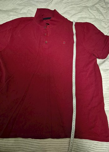 avva bordo Erkek Polo Tişört - Görsel 4