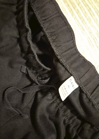 Erkek siyah penye eşofman  altı - Görsel 4