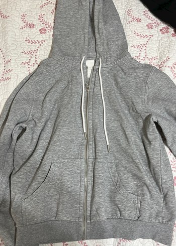 Hm fermuarlı sweatshirt