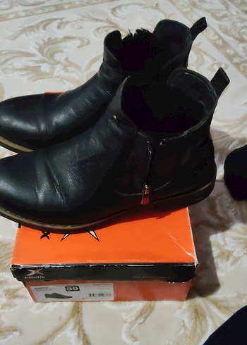 Siyah yandan fermuarli erkek Bot - Görsel 2