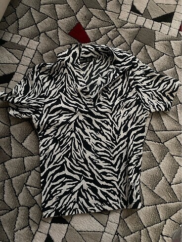 Zebra desen T shirt