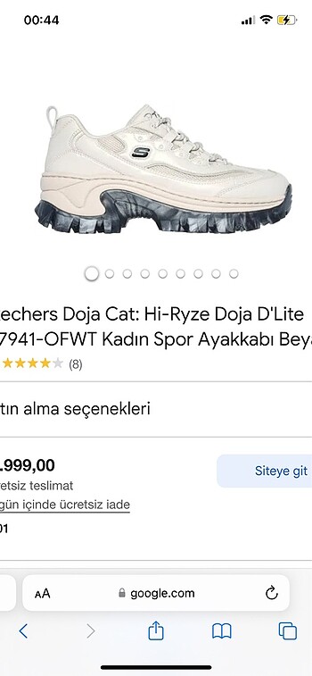 38 Beden camel Renk Skechers Doja cat