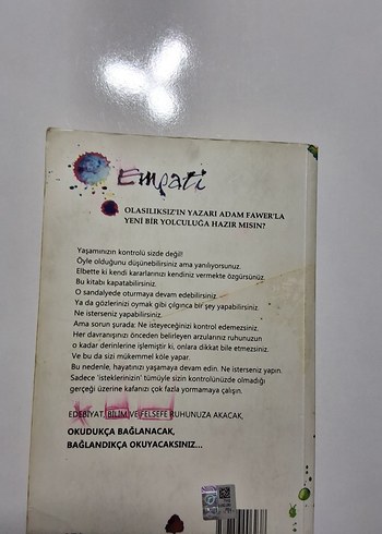  Olasılıksız'ın Yazarı Adam Fawer'dan Empati Romanı