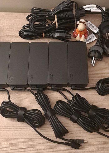 LENOVO LAPTOP ADAPTÖR 65W ORJINAL TYPE C 5 ADET - Görsel 7
