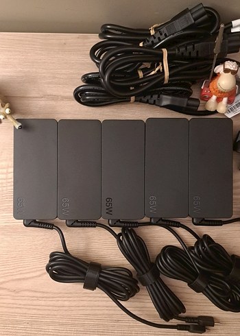 LENOVO LAPTOP ADAPTÖR 65W ORJINAL TYPE C 5 ADET - Görsel 6