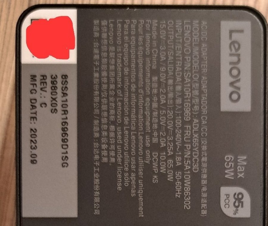 LENOVO LAPTOP ADAPTÖR 65W ORJINAL TYPE C 5 ADET - Görsel 5