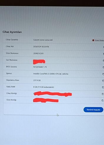 LENOVO ThinkPad T470 LAPTOP - Görsel 11