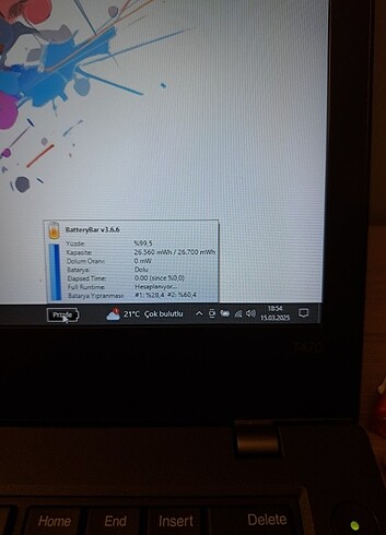 LENOVO ThinkPad T470 LAPTOP - Görsel 13
