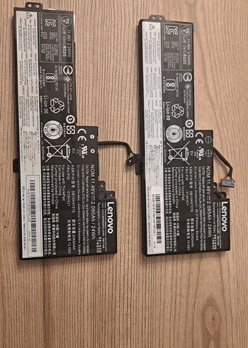 Lenovo Siyah Laptop Pili 7.44V 2600mAh