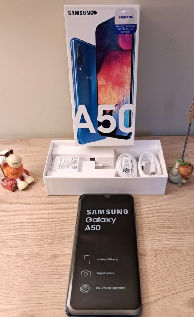 SAMSUNG A50 TELEFON 64GB 6GB RAM - Görsel 5