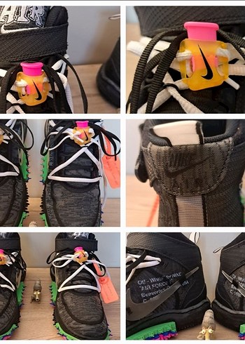 NIKE AIR FORCE 1 Mid x Off-White ORJINAL - Görsel 8