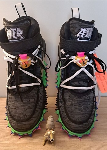 NIKE AIR FORCE 1 Mid x Off-White ORJINAL - Görsel 3