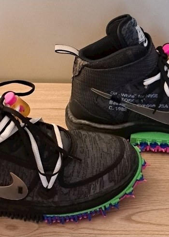 NIKE AIR FORCE 1 Mid x Off-White ORJINAL - Görsel 5