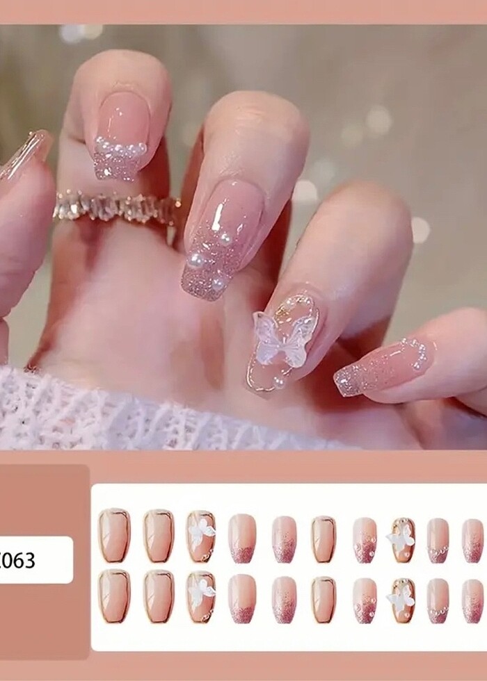 24?lü takma tırnak seti - Görsel 3