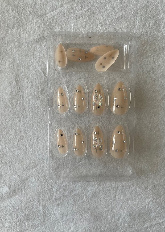 12 li takma tırnak seti - Görsel 4