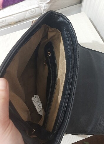 DEICHMANN marka siyah çanta 