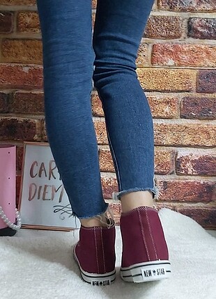 36 Beden bordo Renk Converse yenisezon