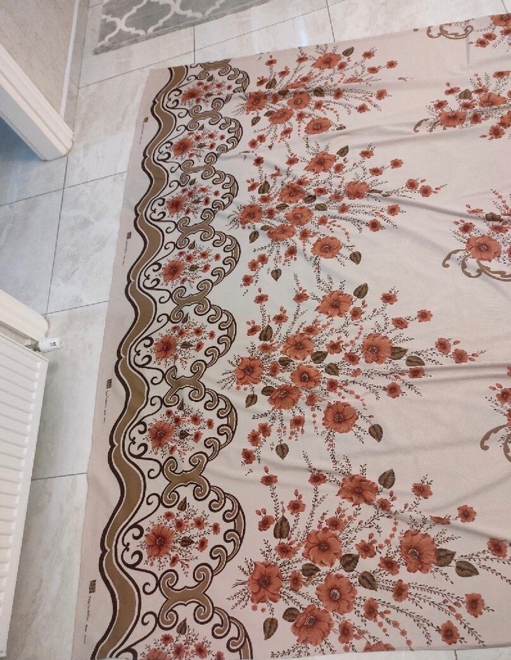 Tarihi fon perde (60-70) yıllık - Görsel 5