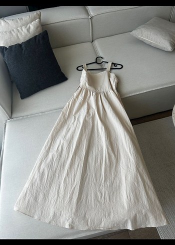 zara Keten elbise