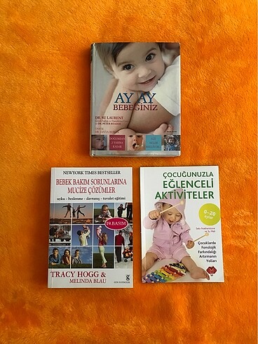 Bebek bakımı kitapları