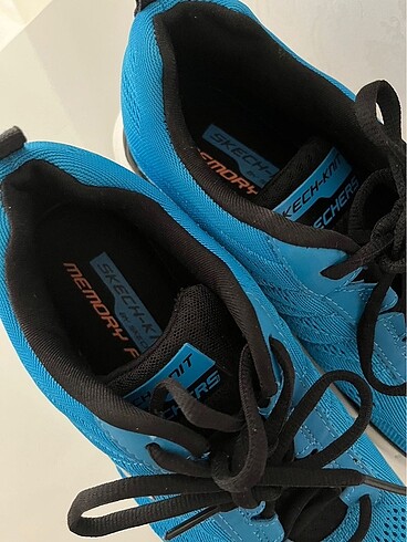 40 Beden mavi Renk Skechers spor ayakkabı
