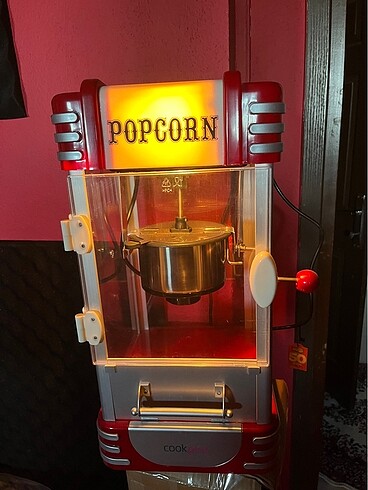 Cookplus Mısır Patlatma Makinesi / Popcorn Makinesi