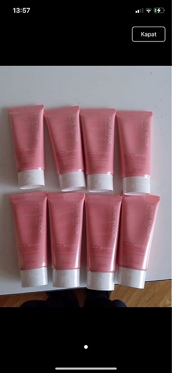 Missha pure block güneş kremi