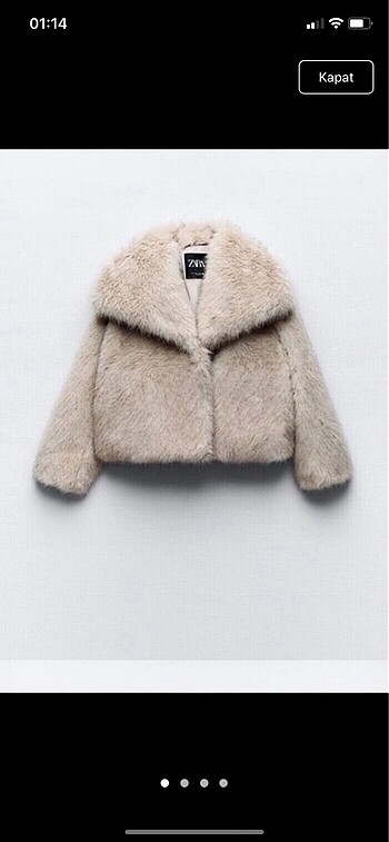Zara viral kürk