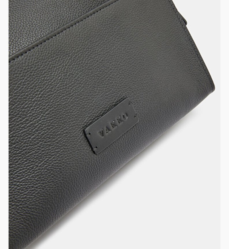 Vako Minimalist Siyah Çanta - Görsel 2