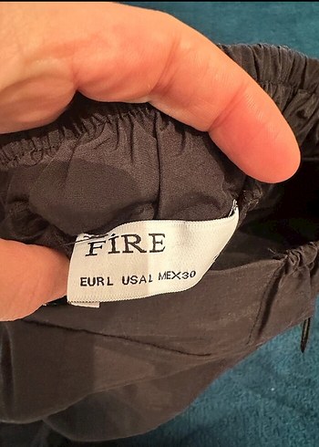 Siyah Rahat Kesim Kadın paraşüt Pantolon - Görsel 3