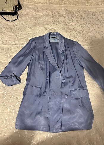 Mavi Düğmeli takım elbise - Görsel 2