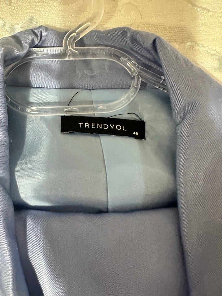 Mavi Düğmeli takım elbise - Görsel 3