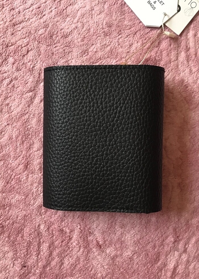 Ecrou siyah deri cüzdan - Görsel 2