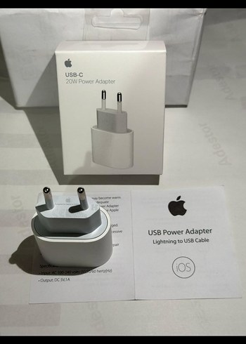 Apple Beyaz 20W USB-C Güç Adaptörü