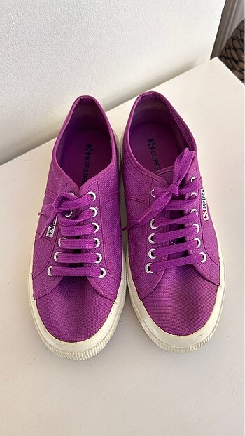 40 Beden mor Renk Superga Ayakkabı