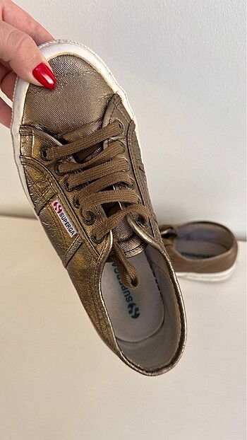 40 Beden camel Renk Bronz Superga Ayakkabı
