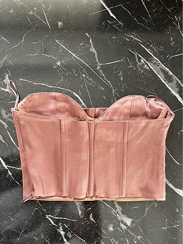 Zara Saten Büstiyer