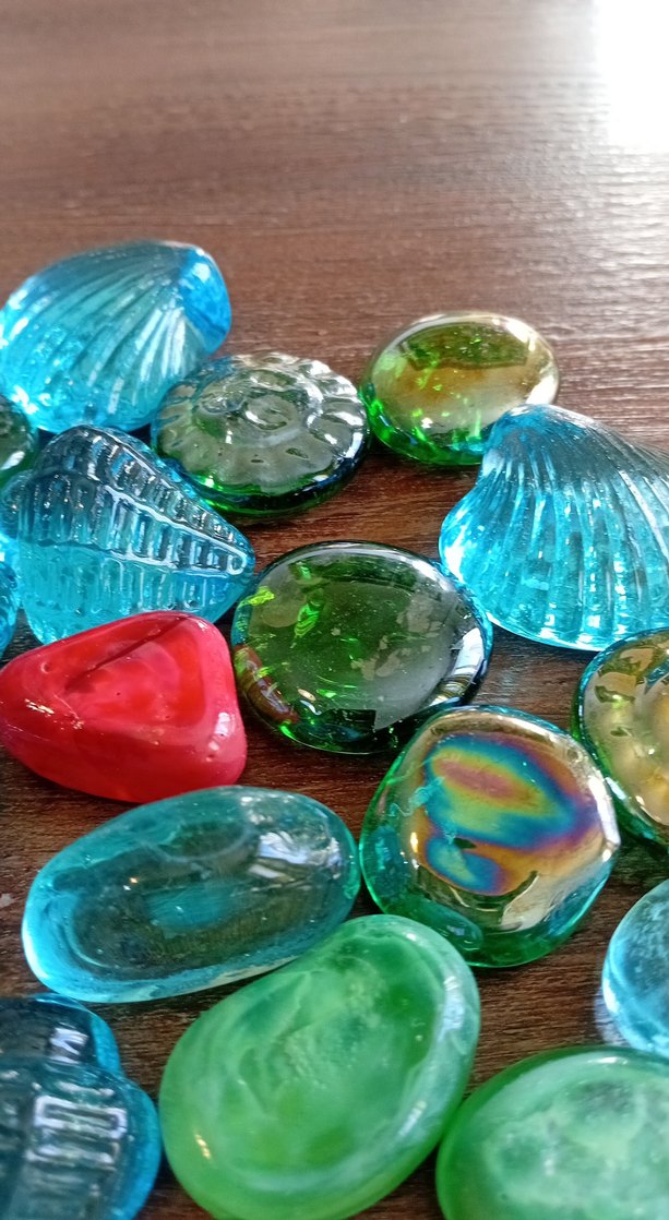 Renkli cam Taş Süslemeleri Seti - Görsel 5