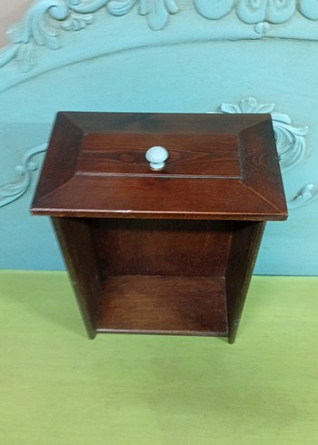 Kahverengi Dekorluk calıma yapabılecegınız masıf çekmece - Görsel 7