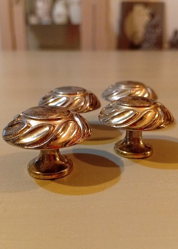 Altın Renkli Mobilya Kulpları 4 cm - Görsel 3