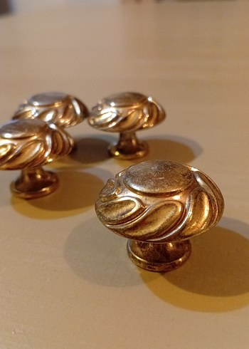 Altın Renkli Mobilya Kulpları 4 cm - Görsel 5