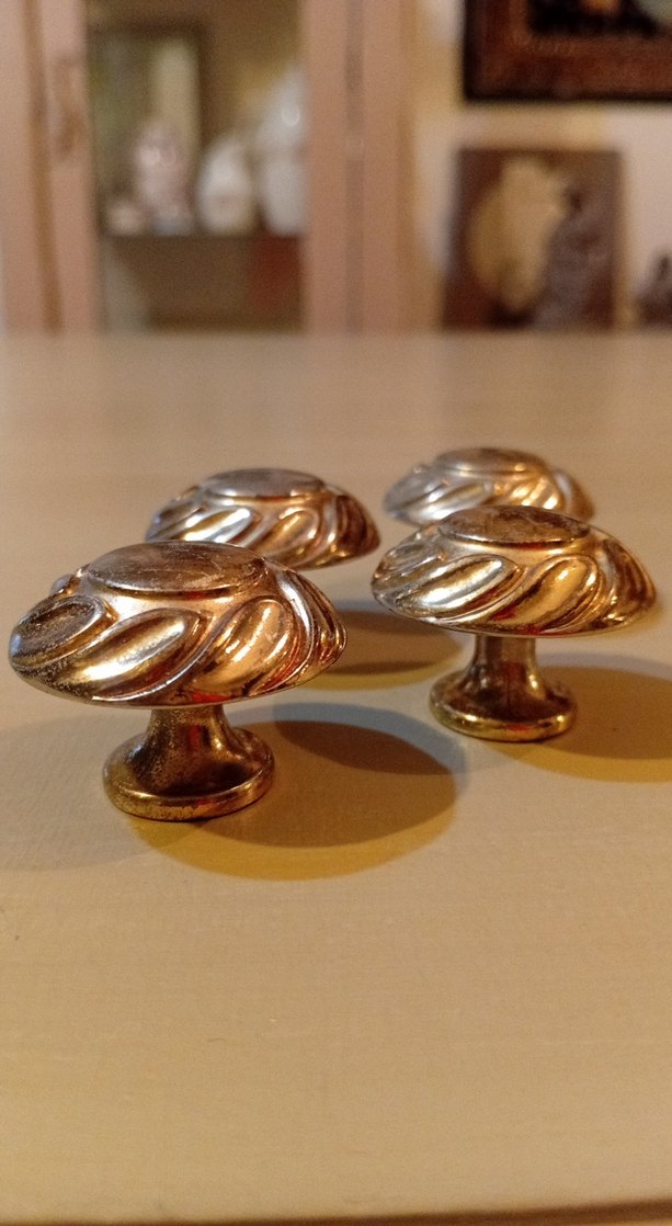 Altın Renkli Mobilya Kulpları 4 cm - Görsel 3