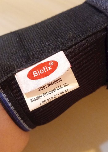 Statik Başparmak Destekli El Bilek Splinti (Airtex Kumaş) Sol - Görsel 4