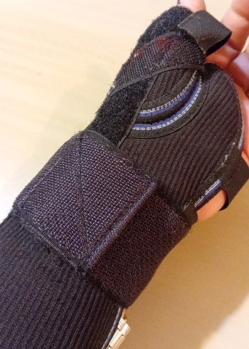 Statik Başparmak Destekli El Bilek Splinti (Airtex Kumaş) Sol - Görsel 6
